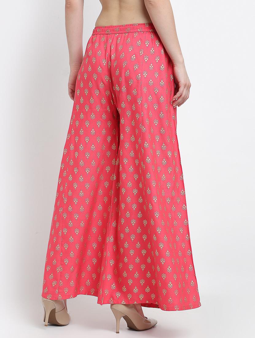 pack of 2 printed flared palazzo - 19124673 - Standard Image - 4