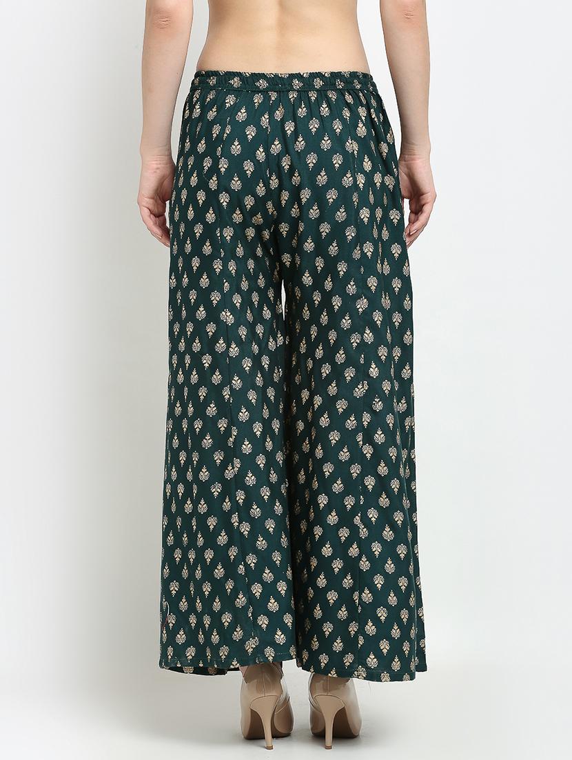 pack of 2 printed flared palazzo - 19124681 - Standard Image - 4