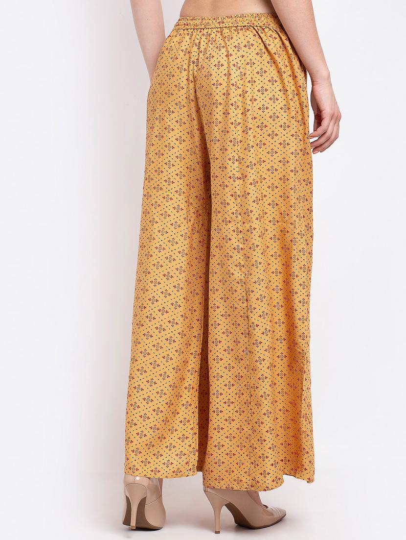pack of 2 printed flared palazzo - 19124800 - Standard Image - 4