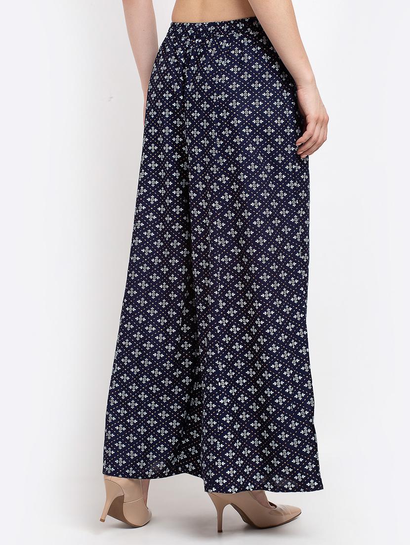 pack of 2 printed flared palazzo - 19124814 - Standard Image - 4