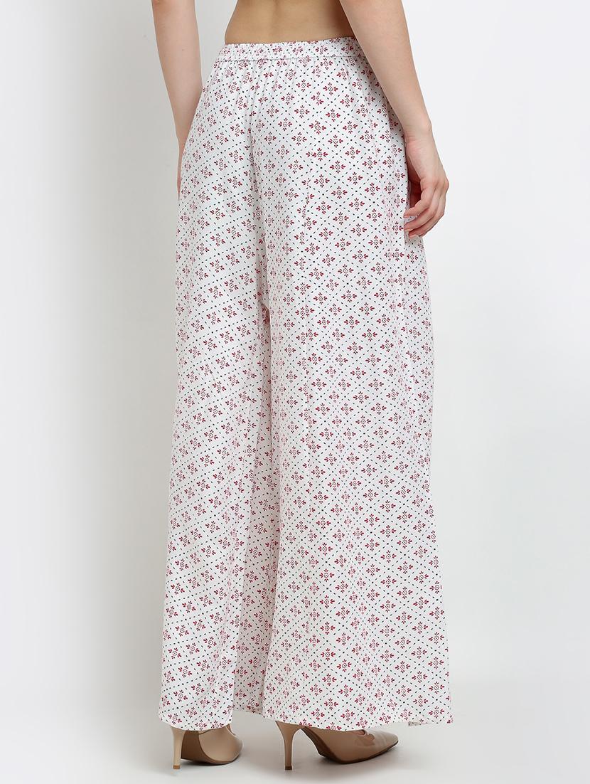 pack of 2 printed flared palazzo - 19124826 - Standard Image - 4
