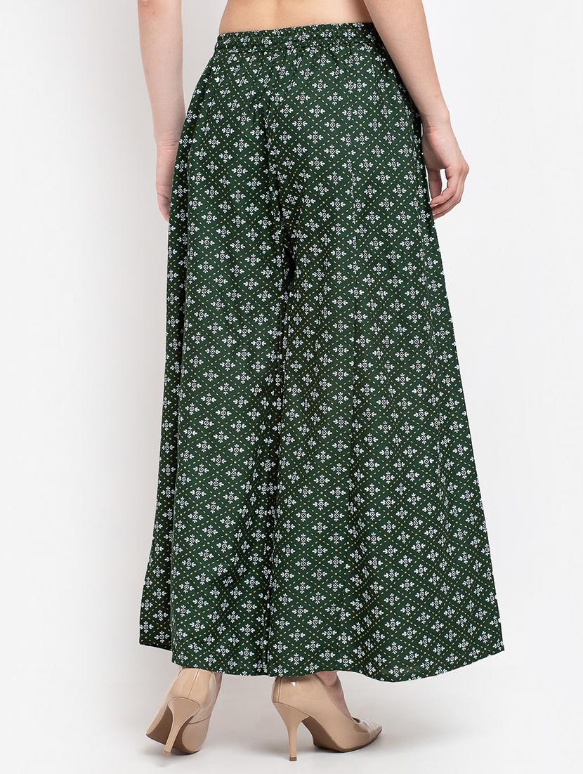 pack of 2 printed flared palazzo - 19124851 - Standard Image - 4