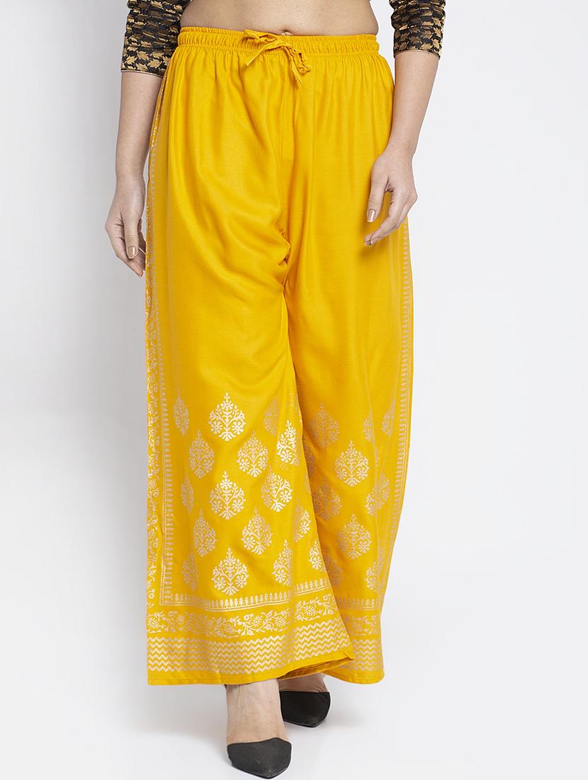 pack of 2 printed flared palazzo - 19125032 -  Standard Image - 1