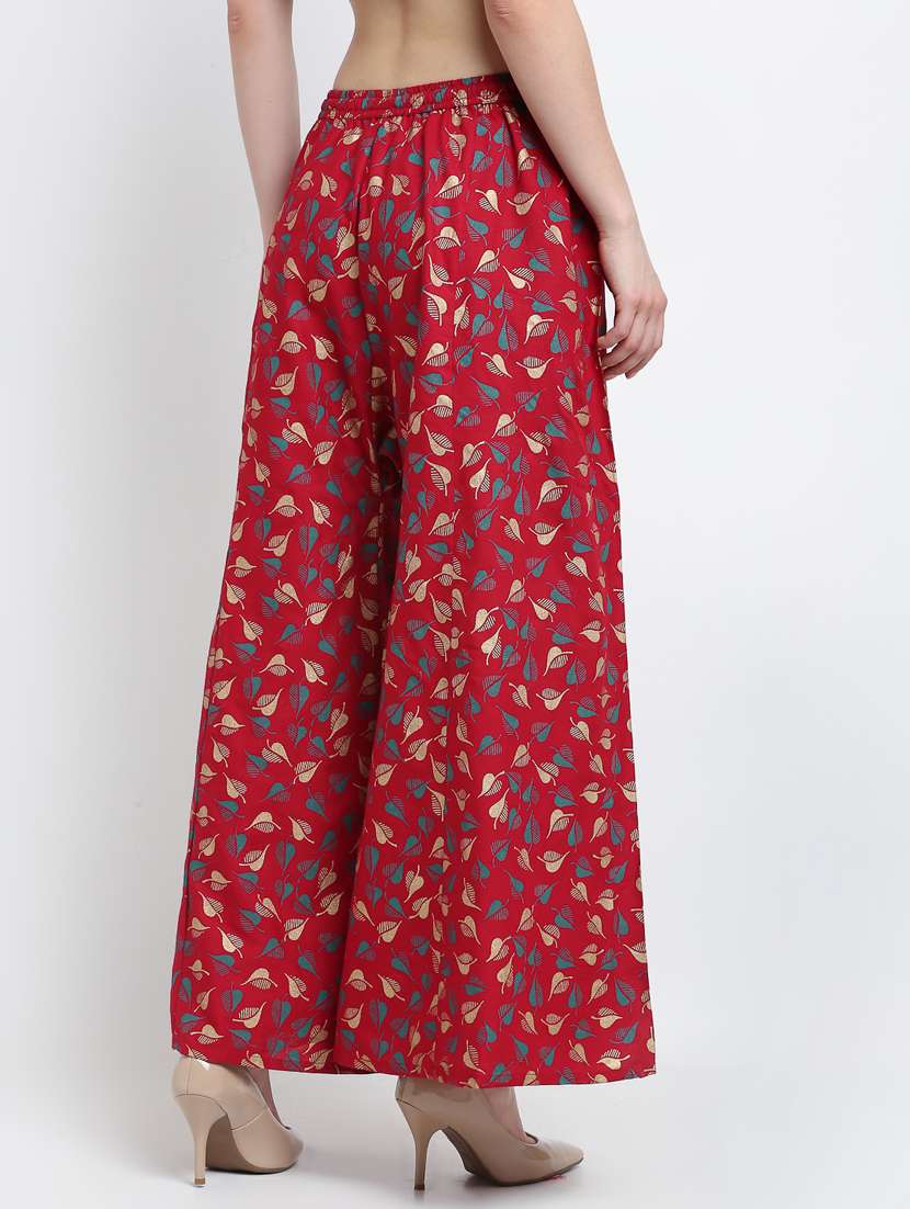 pack of 2 printed flared palazzo - 19125163 -  Standard Image - 4