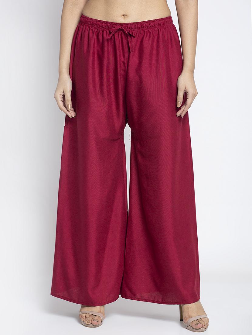pack of 2 flared palazzos - 19125180 -  Standard Image - 1