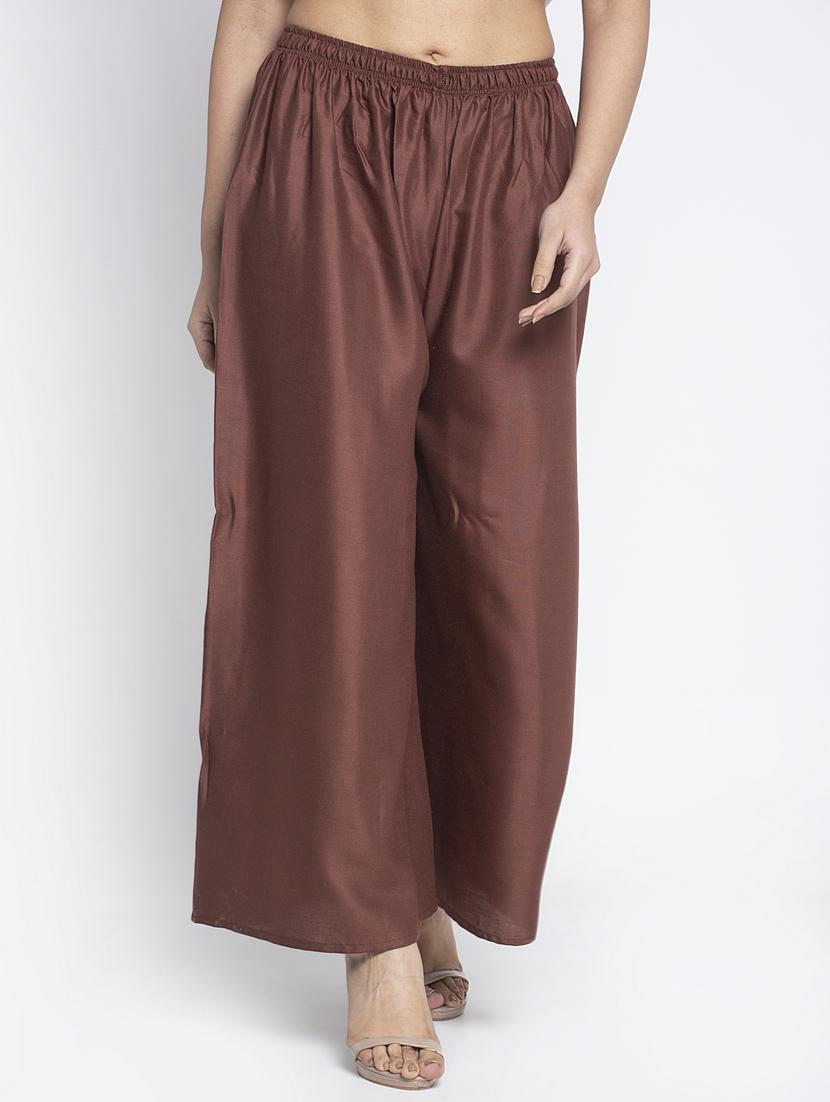 pack of 2 flared palazzos - 19125217 -  Standard Image - 1