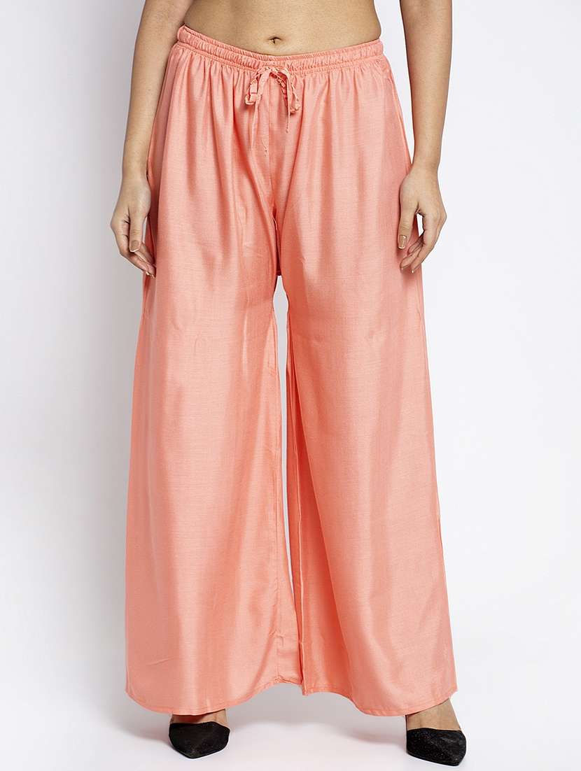 pack of 2 flared palazzos - 19125421 -  Standard Image - 1