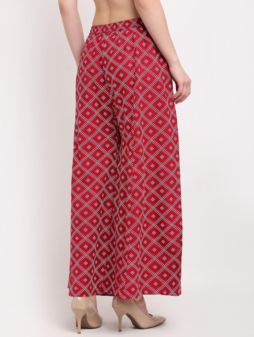 pack of 2 printed flared palazzo - 19125451 - Standard Image - 4