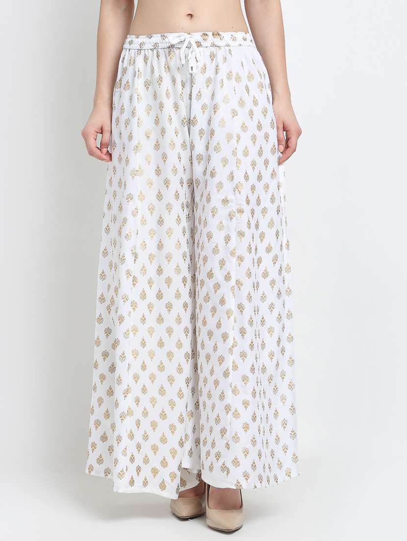 pack of 2 flared palazzos - 19125464 -  Standard Image - 1