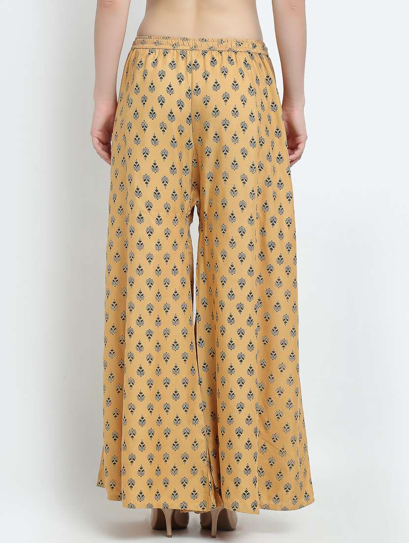 pack of 2 printed flared palazzo - 19125468 -  Standard Image - 4