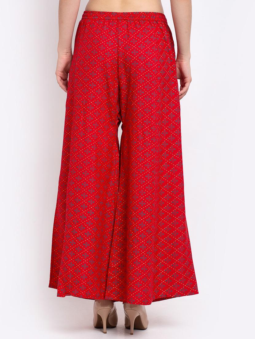 pack of 2 printed flared palazzo - 19125538 - Standard Image - 4