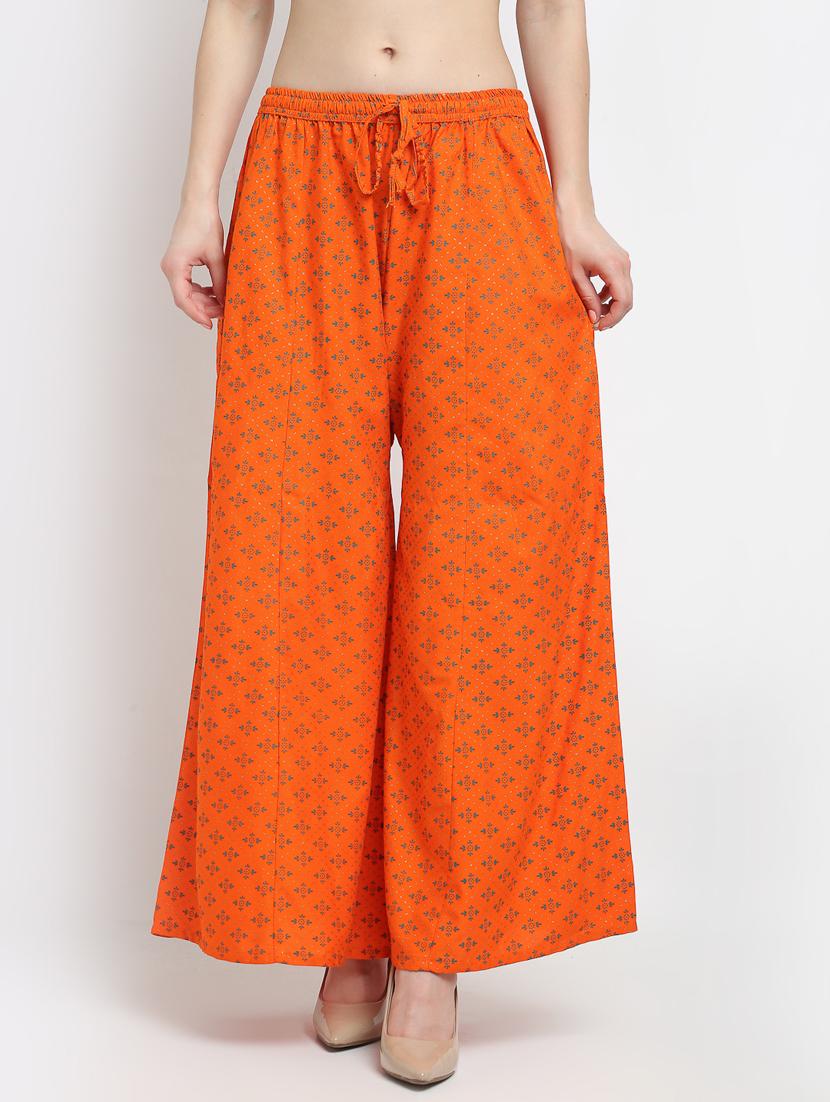 pack of 2 printed flared palazzo - 19125545 -  Standard Image - 1