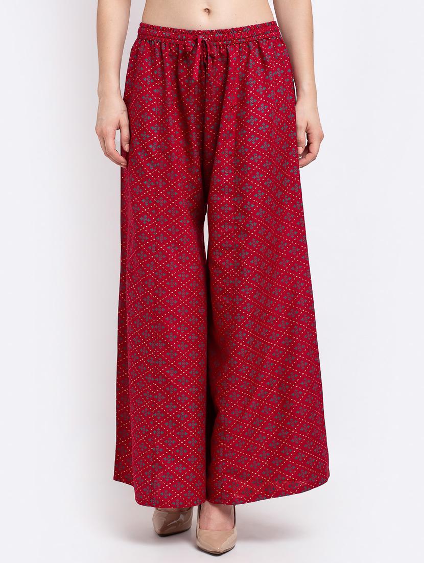 pack of 2 flared palazzos - 19125557 -  Standard Image - 1