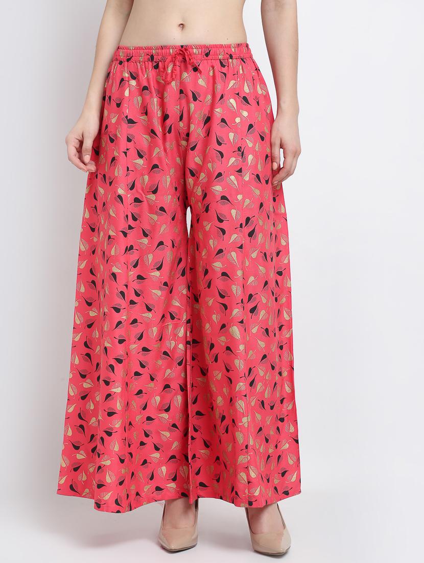 pack of 2 printed flared palazzo - 19125583 -  Standard Image - 1