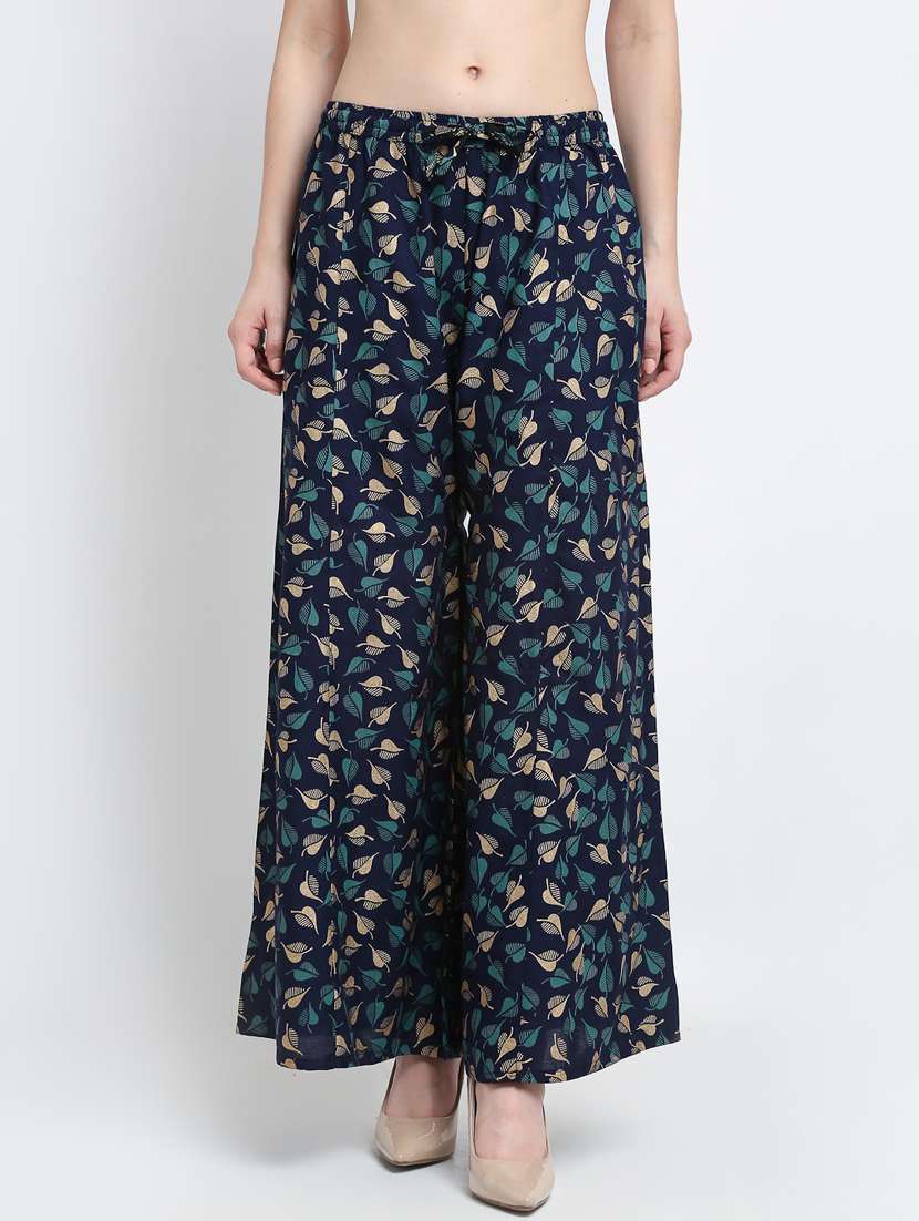 pack of 2 flared palazzos - 19125584 -  Standard Image - 1