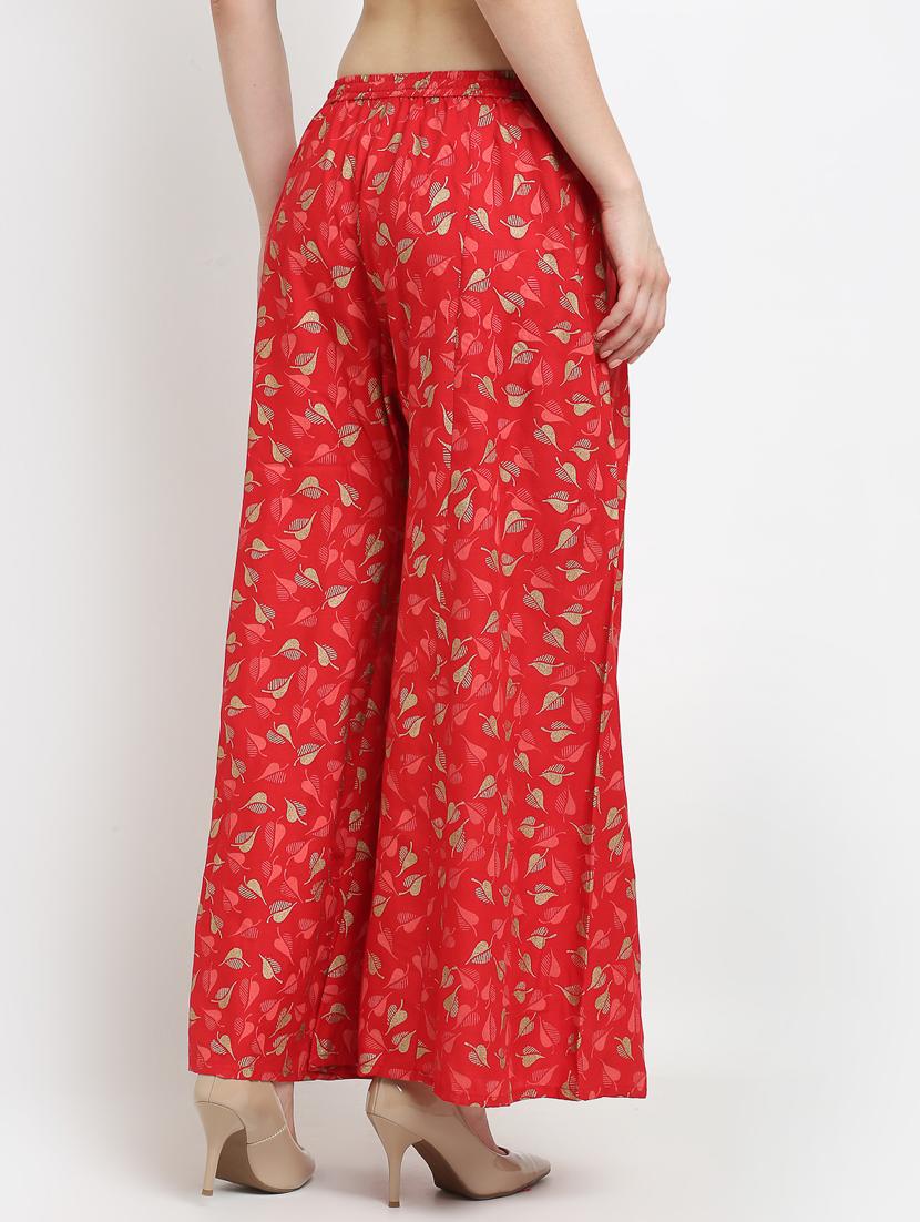 pack of 2 printed flared palazzos - 19125593 - Standard Image - 4