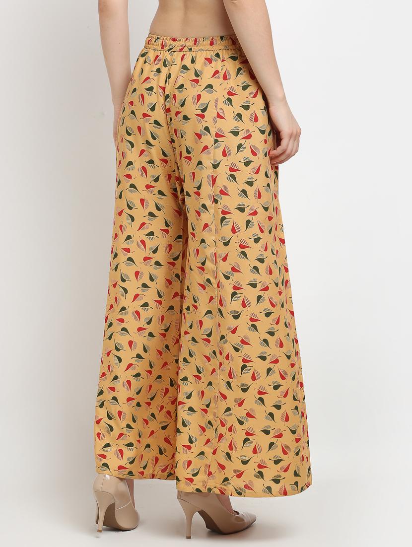 pack of 2 printed flared palazzo - 19125601 - Standard Image - 4