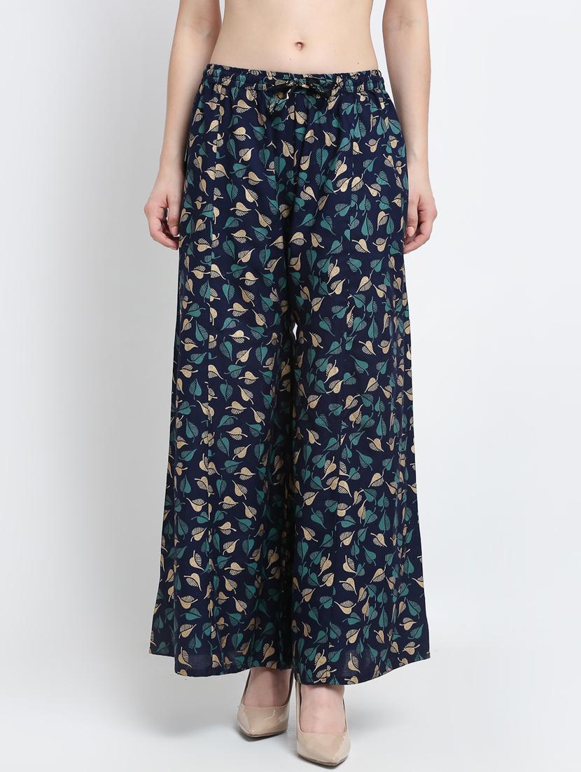 pack of 2 printed flared palazzo - 19125617 - Standard Image - 1