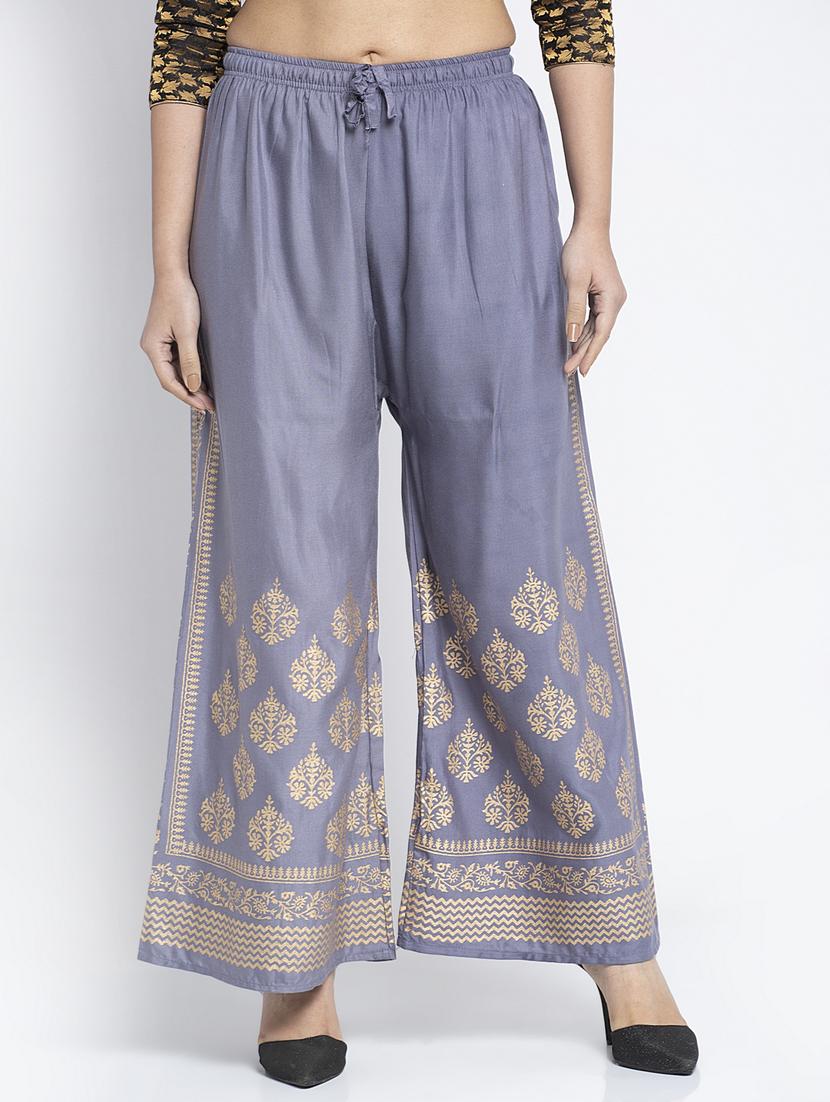 pack of 2 printed flared palazzo - 19125697 -  Standard Image - 1