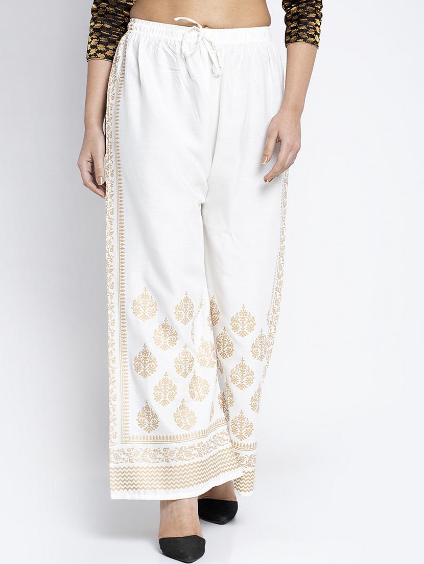 pack of 2 printed flared palazzo - 19125703 -  Standard Image - 1