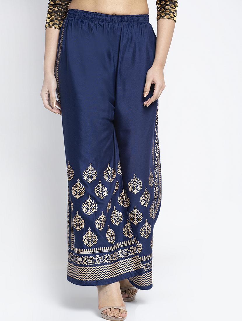pack of 2 printed flared palazzo - 19125729 -  Standard Image - 1