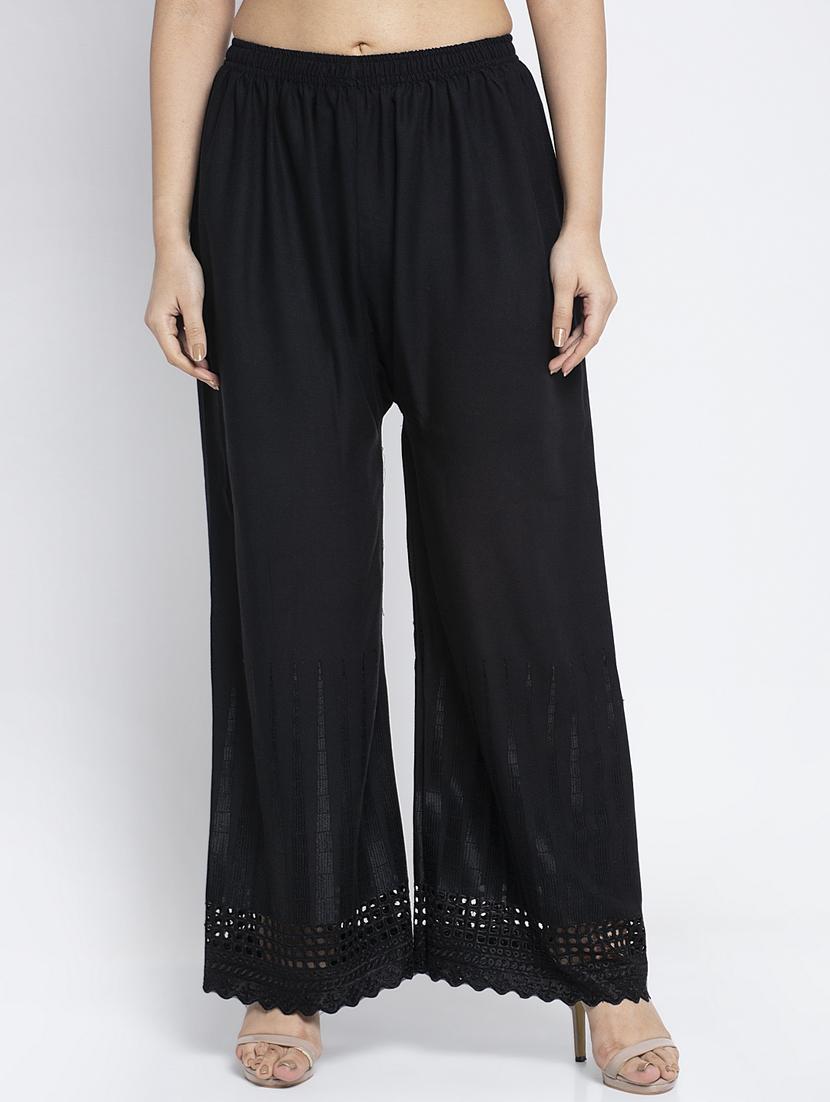 pack of 2 flared palazzos - 19125750 -  Standard Image - 1
