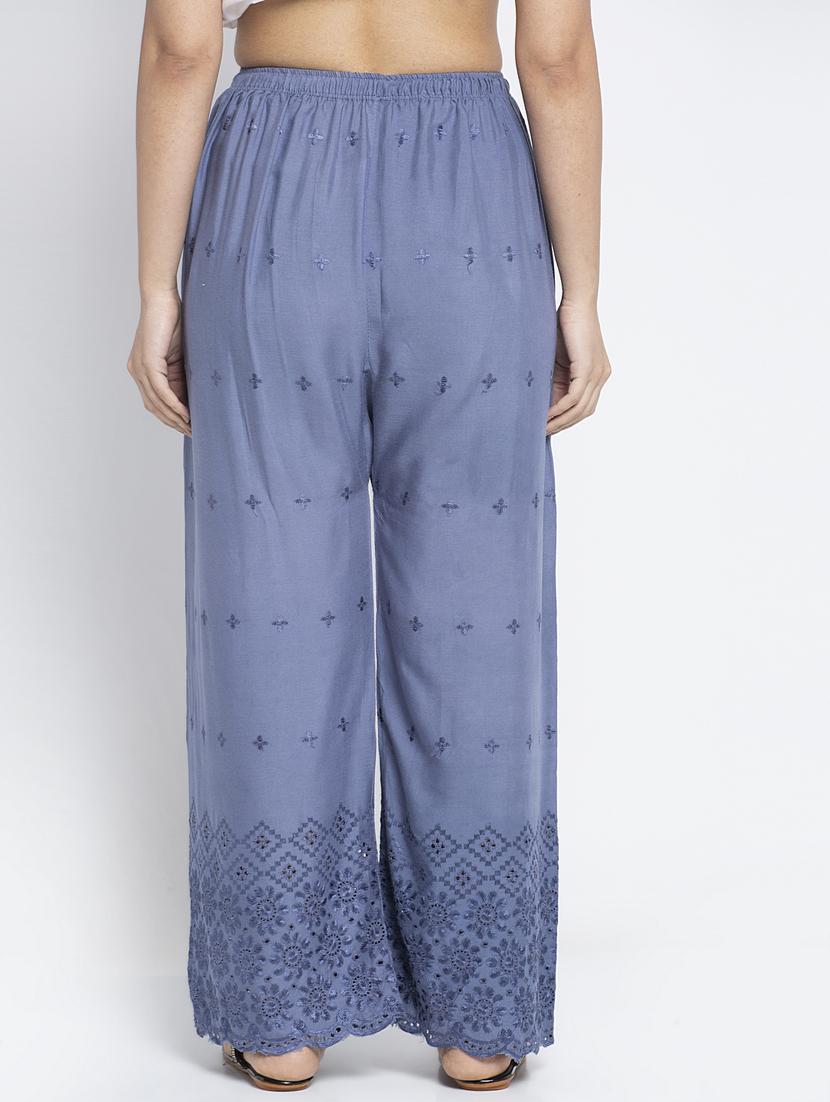 pack of 2 rayon flared palazzo - 19125807 - Standard Image - 4