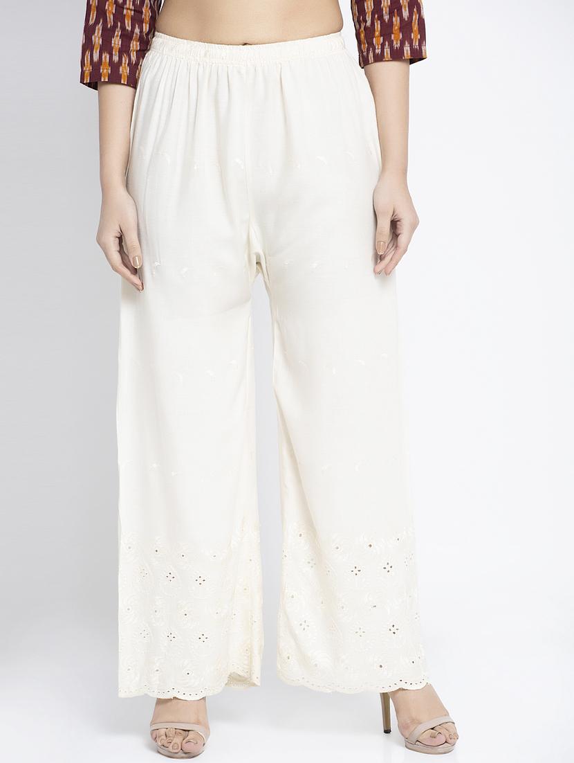 pack of 2 flared palazzos - 19125840 -  Standard Image - 1