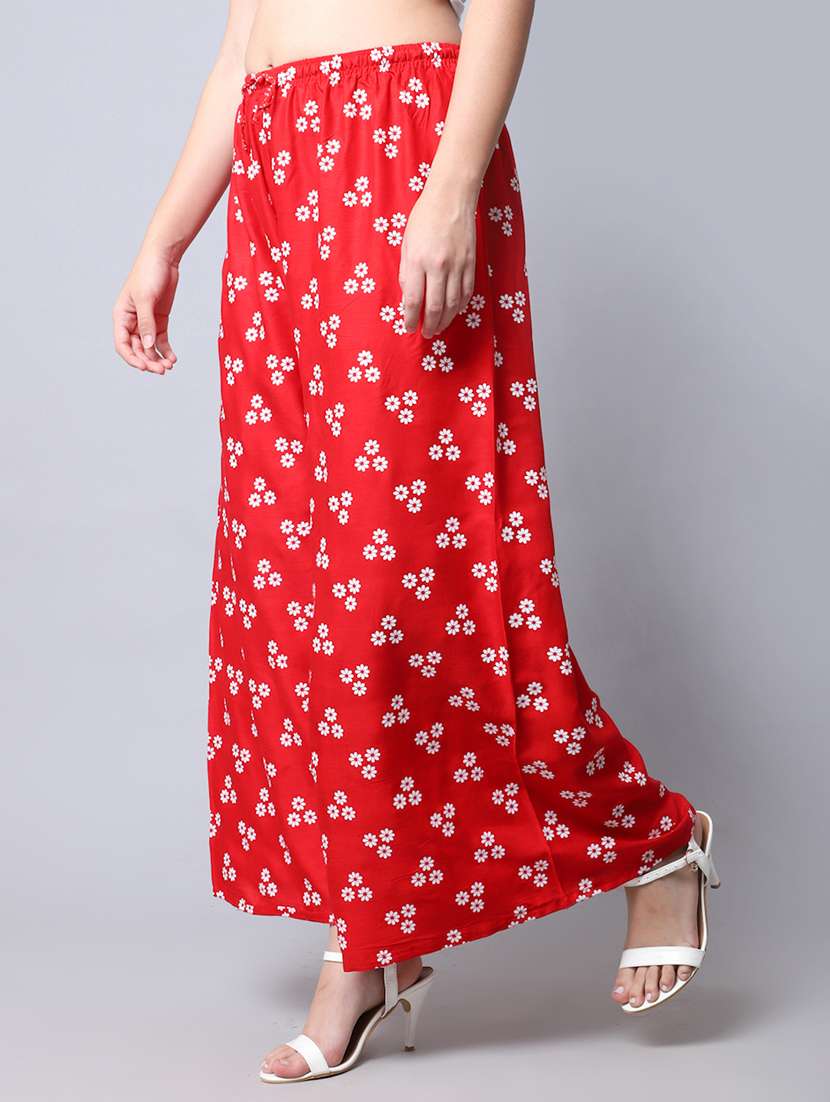 pack of 2 printed flared palazzo - 19125910 -  Standard Image - 1