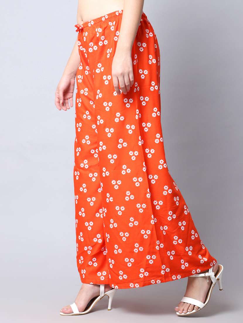 pack of 2 printed flared palazzo - 19125911 -  Standard Image - 1