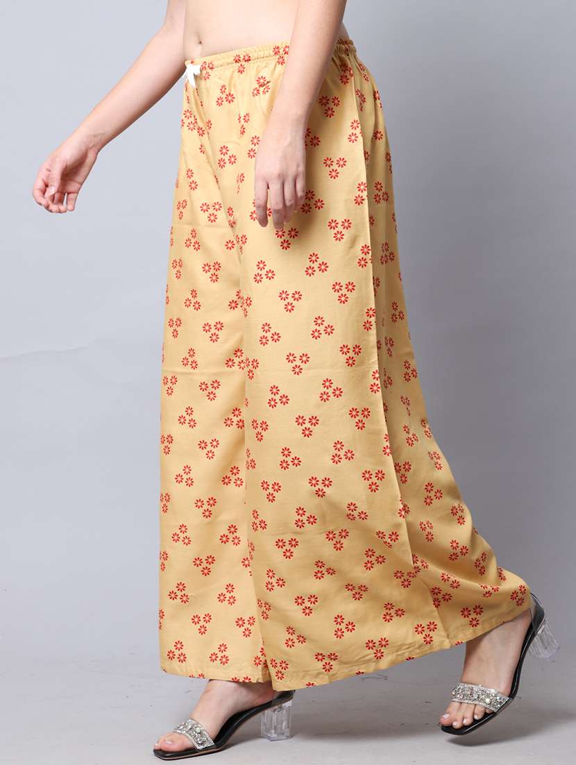 pack of 2 printed flared palazzo - 19125925 -  Standard Image - 1