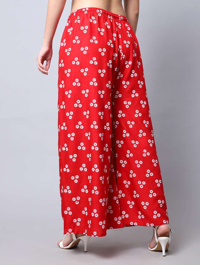 pack of 2 printed flared palazzo - 19125926 -  Standard Image - 4