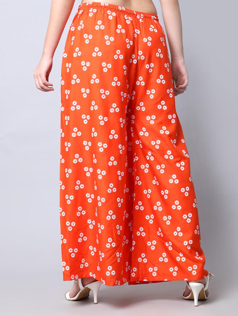 pack of 2 printed flared palazzo - 19125930 - Standard Image - 4