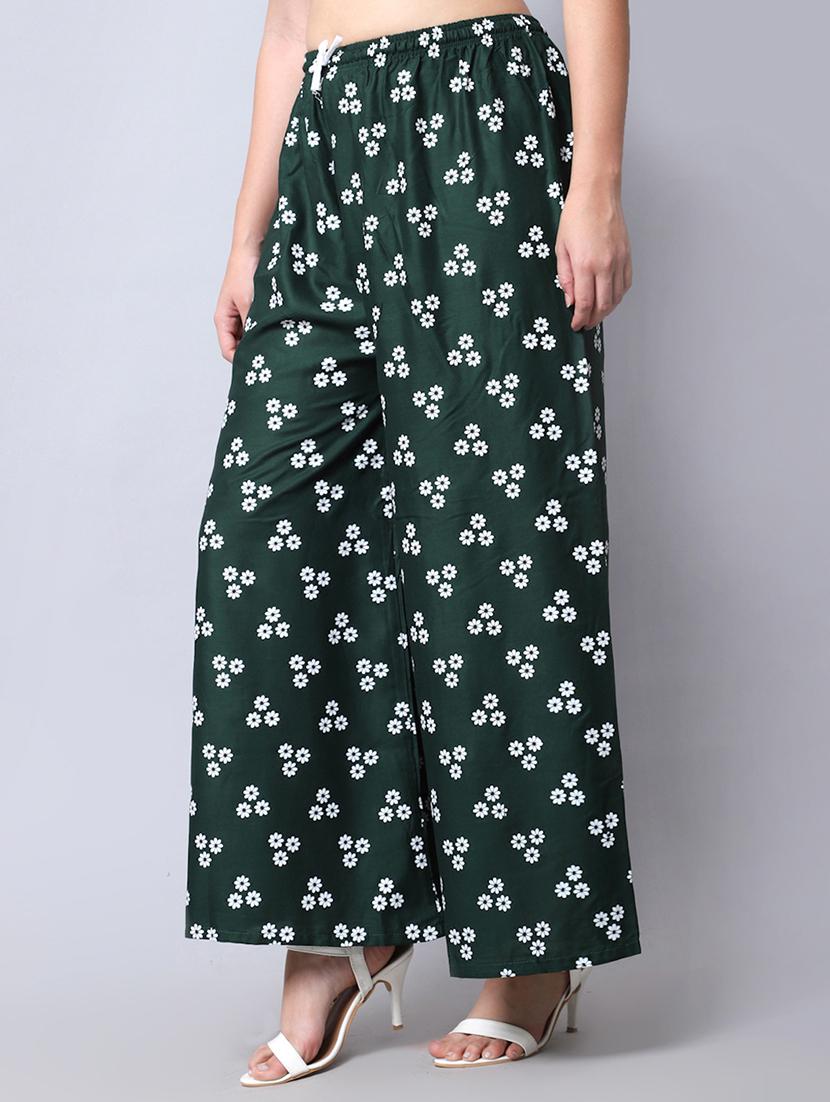 pack of 2 printed flared palazzo - 19125931 -  Standard Image - 1
