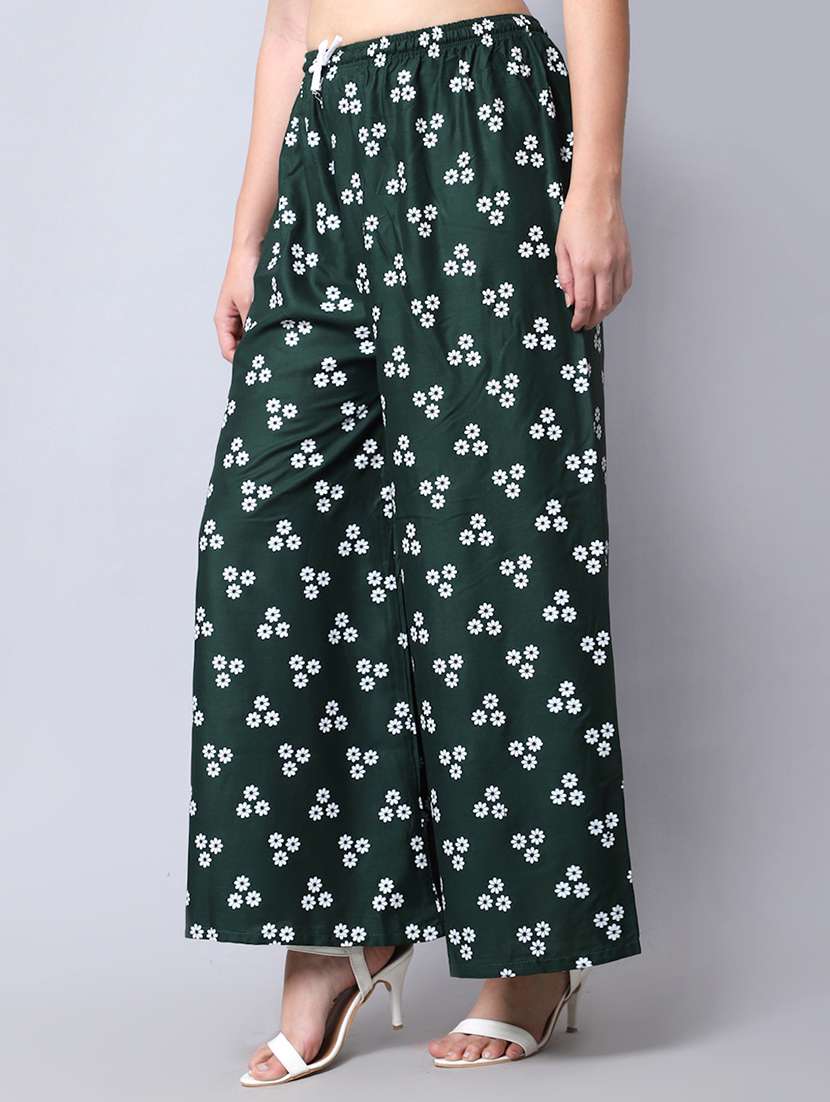 pack of 2 printed flared palazzo - 19125936 -  Standard Image - 1