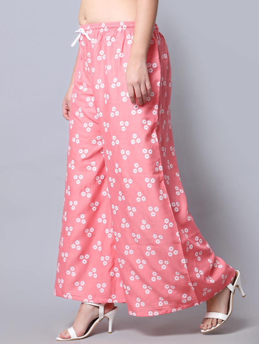 pack of 2 printed flared palazzo - 19125945 -  Standard Image - 1