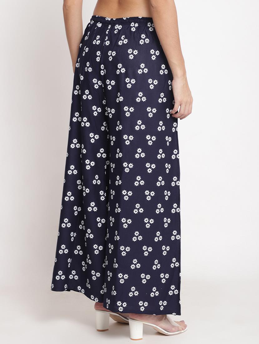 pack of 2 printed flared palazzo - 19125949 -  Standard Image - 1