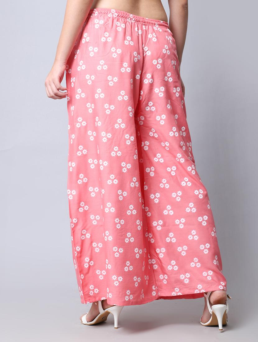 pack of 2 printed flared palazzo - 19125949 - Standard Image - 4