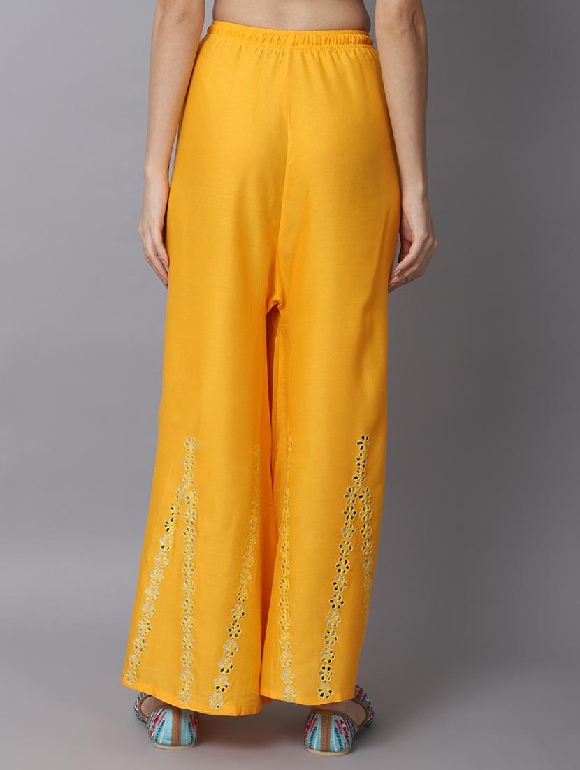 pack of 2 embroidered straight palazzo - 19126008 - Standard Image - 4