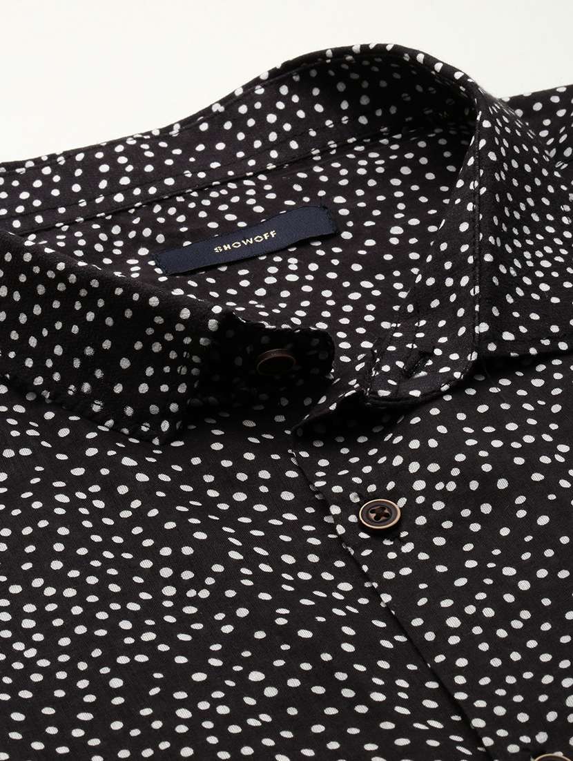 mens polka dots casual shirt - 19126297 -  Standard Image - 6