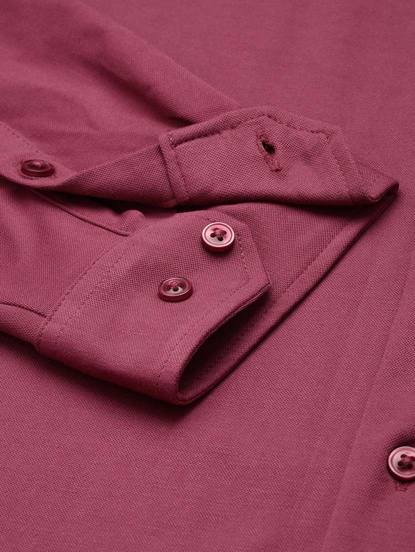 mens solid casual shirt - 19126352 -  Standard Image - 6