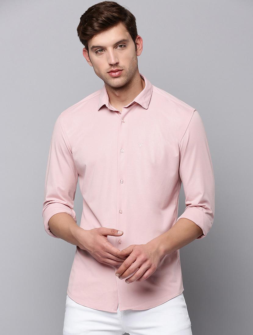 mens solid casual shirt - 19126360 - Zoom Image - 0