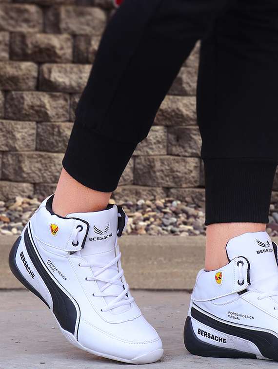 white lace up sports shoe - 19127101 - Standard Image - 4