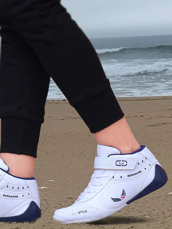 white lace up sports shoe - 19127103 - Standard Image - 4