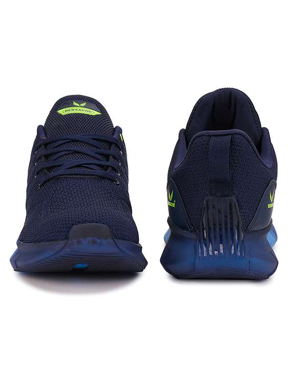 blue lace up sport shoes - 19127109 - Standard Image - 4