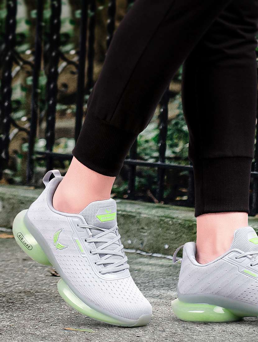 grey lace up sport shoes - 19127120 - Standard Image - 4