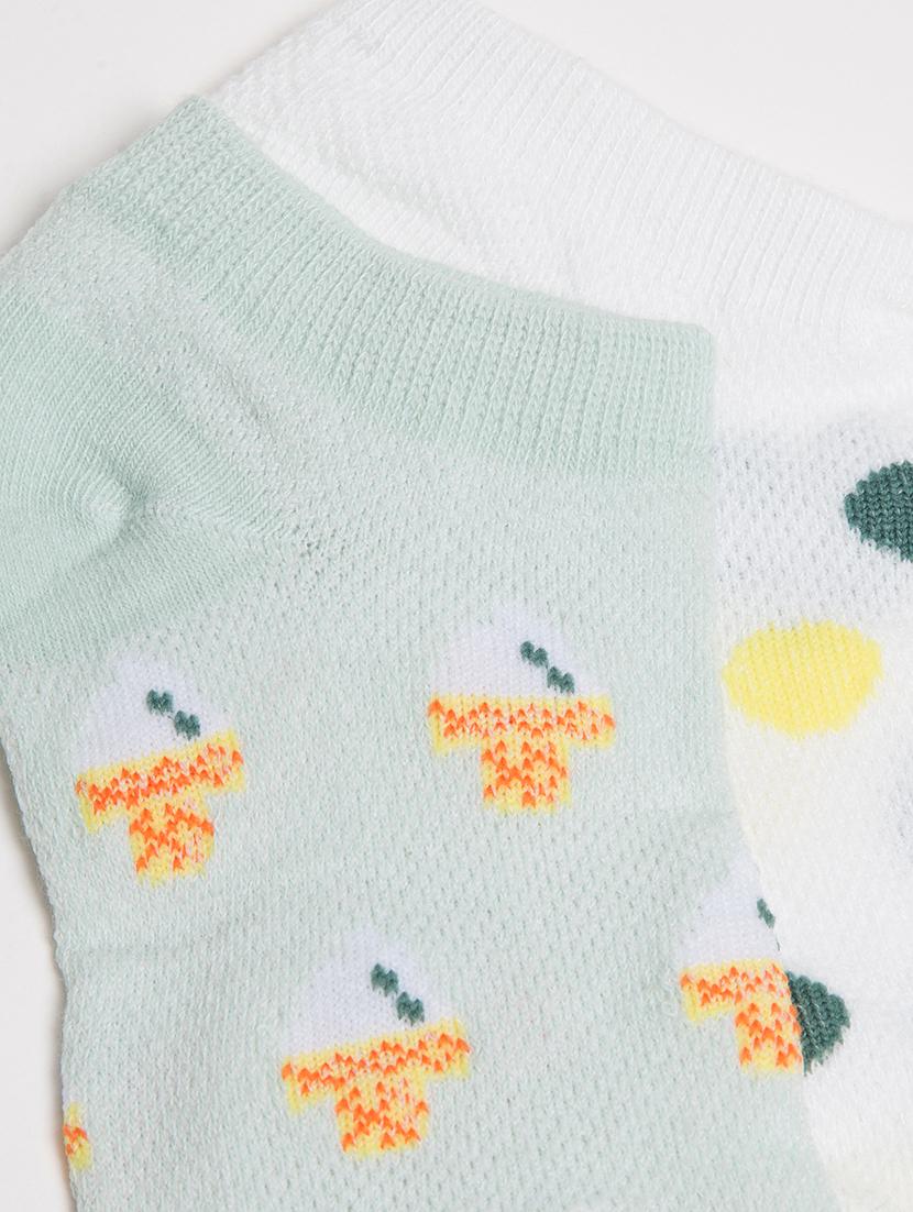 women's pack of 2 no show socks - 19127658 - Standard Image - 4