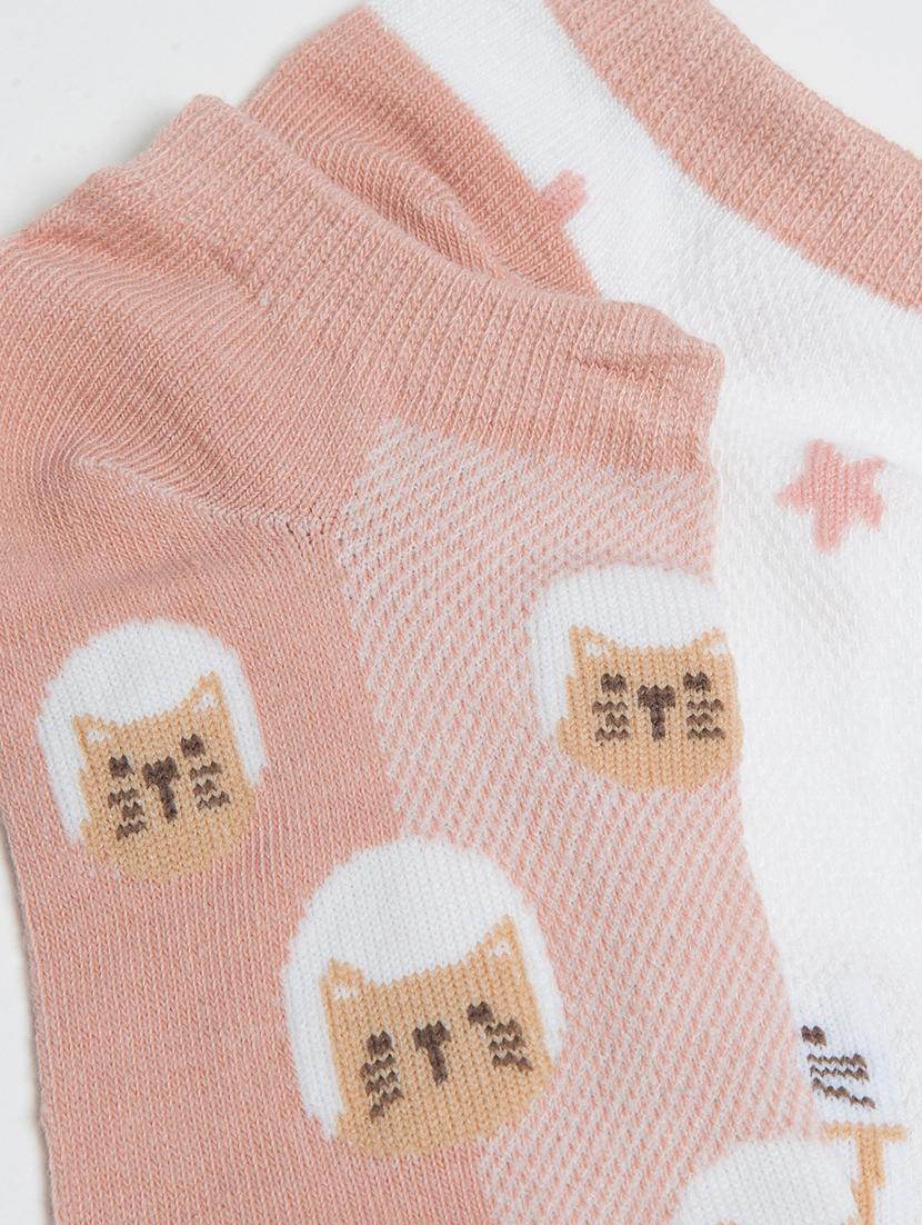 women's pack of 2 no show socks - 19127679 - Standard Image - 4