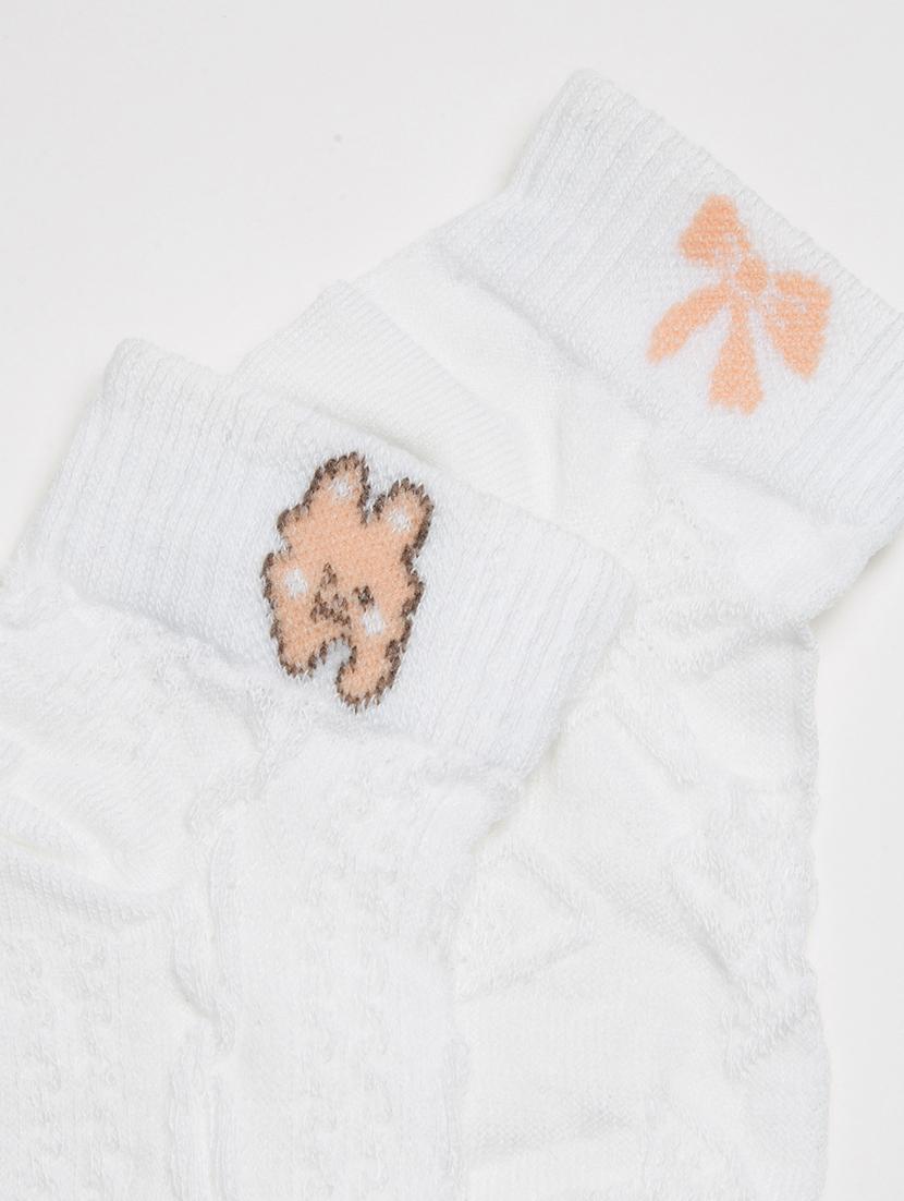 multi colored cotton socks - 19127712 - Standard Image - 4