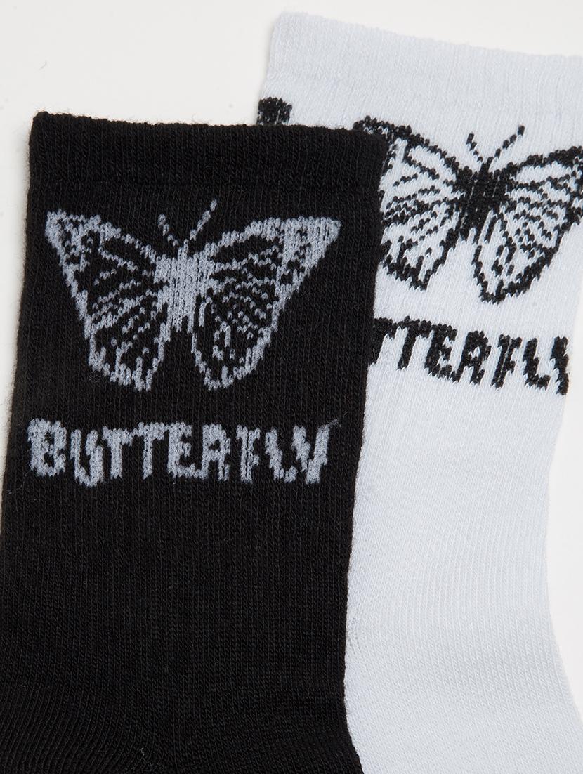 multi colored cotton socks - 19127752 - Standard Image - 4